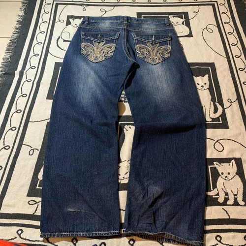 Jeans avirex ricamato - ricamato, con