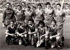 foto originale d'agenzia Liverpool Campione d'Europa 1984 Roma