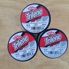 (3) Berkley Trilene Big Game