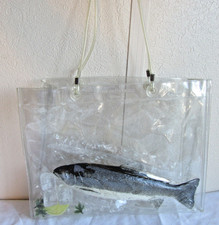 Borsa trota in PVC trasparente