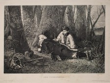 di Vasilij Grigor'evic Perov L'accappauccellini incisione eliografica