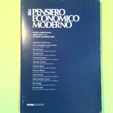 IL PENSIERO ECONOMICO MODERNO