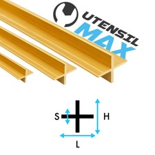 MICRO PROFILI IN OTTONE A