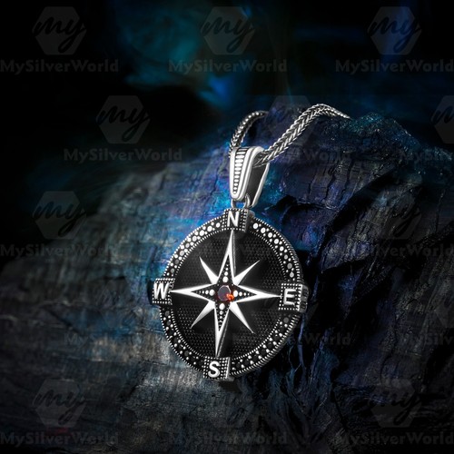 Collana uomo argento - in,