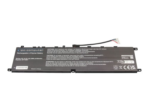 Ipc computer batterie - batterie, 62,32wh