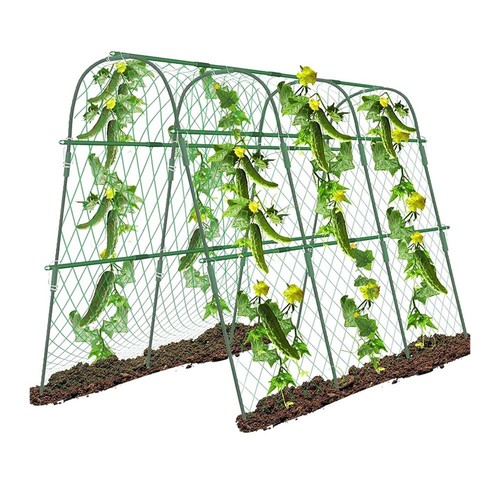 Vertical plant support - support, u
