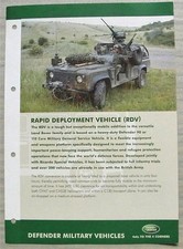 LAND ROVER Defender 90/110 RDV