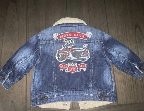 Giacca denim foderata baby - giacca,