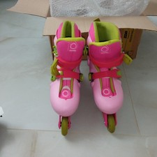 Pattini in linea bambina OXELo  n. 32/33/34 con Protezioni Gomiti Ginocchia 