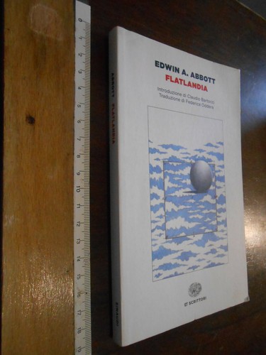 Libro flatlandia storia - flatlandia.,
