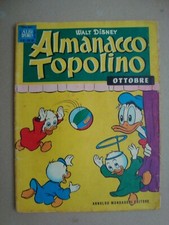 almanacco topolino n° 10 ed.mondadori 1958