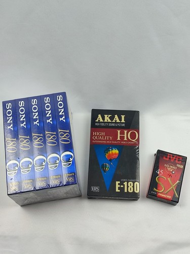 Videocassette vuote akai - videocassette,