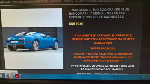 Metodo segreto scommesse - metodo,