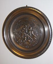 PIATTO ARTISTICO DECORATIVO IDEA REGALO PELTRO 95% INNAMORATI