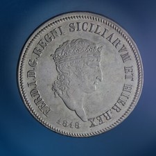NAPOLI FERDINANDO I PIASTRA DA