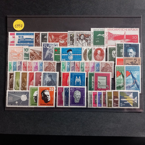 Germania ddr 1957 - ddr, annata
