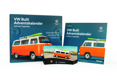 Calendario dell avvento - calendario, vw