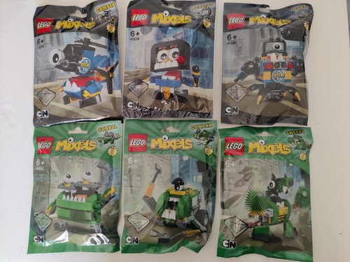 Lego mixels serie - lotto, 6