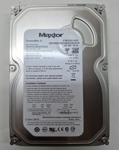 Hard disk maxtor - maxtor, 21