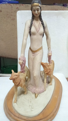 Ceramica capodimonte donna - ceramica,