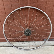 Ruota posteriore per bicicletta d'epoca (Helio Matic) con ruota libera