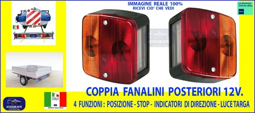 Fanali fanalini posteriori - fanali,