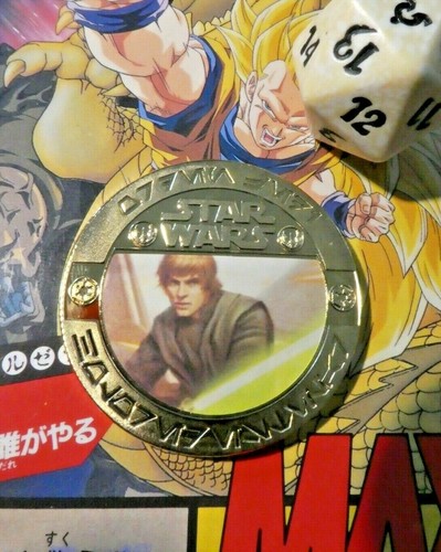 Star wars gold - coin, card