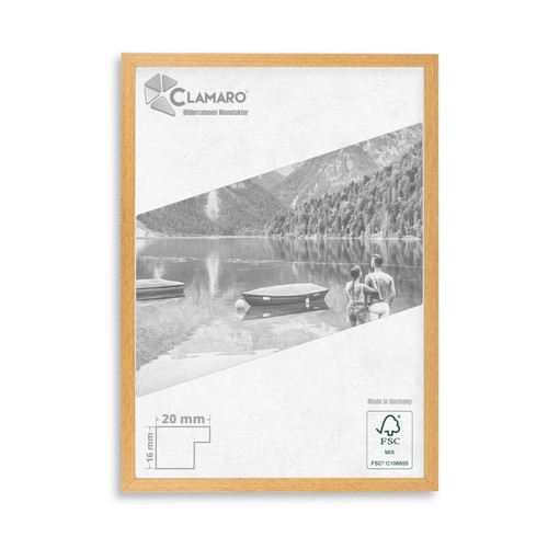 Cornice portafoto rovere