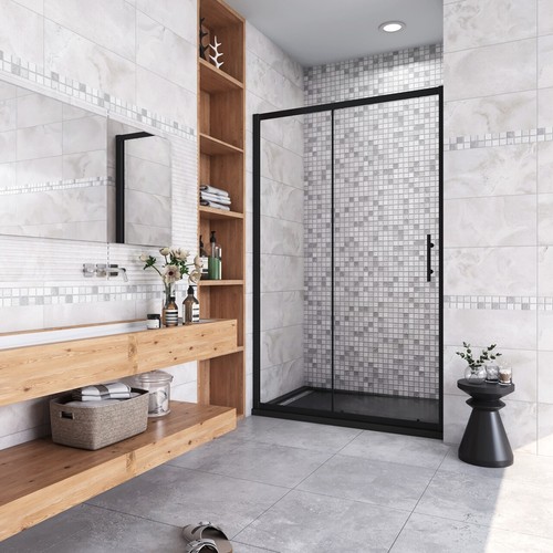 185cm porta doccia scorrevole - 185cm,