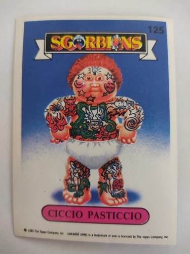 Sgorbions card 125 - sgorbions,