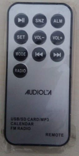 Telecomando radio sveglia - telecomando,