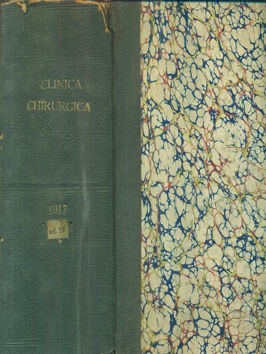 Clinica chirurgica 1917 vol - clinica,