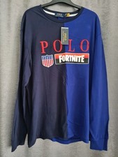 Polo Ralph Lauren Fortnite Stadium maglietta a maniche lunghe .L