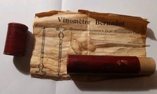 Lotto Vinometro Bernadot con custodia Vintage Retrò Enologia Vino Wine 1900 ca.