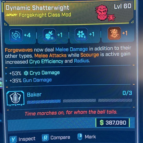 Borderlands lvl 60 amon - borderlands, 4⭐️lvl