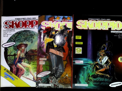 Lotto pezzi skorpio eura - lotto, 3