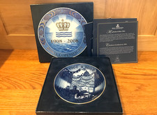 Royal Copenhagen Centennial Christmas Plate 1908–2008 Main Street - Original Box