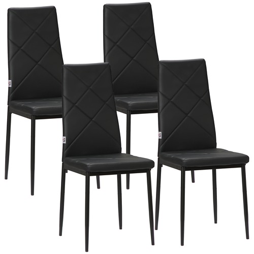 Homcom set sedie da - 4,