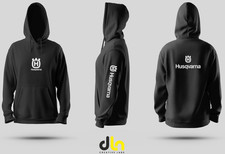 felpa con cappuccio  tributo HUSQVARNA  nera xs s m l xl 2xl 3xl 4xl 5xl