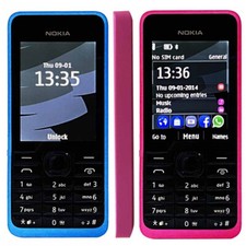 Telefono cellulare originale NOKIA 301 singola SIM 3,15MP Bluetooth MP3 sbloccato 3G 2,4"