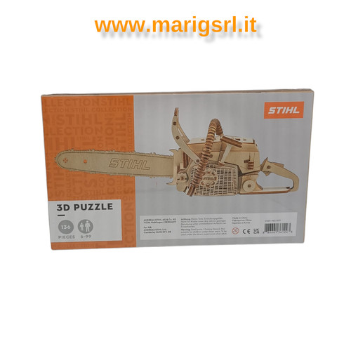 Puzzle stihl motosega in - 3d,