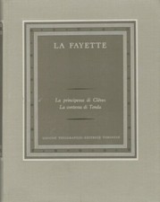 M.me de La Fayette, La principessa di Clèves + La contessa di Tenda  UTET1967