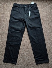 BERSHKA THE BAGGY JEANS NERO