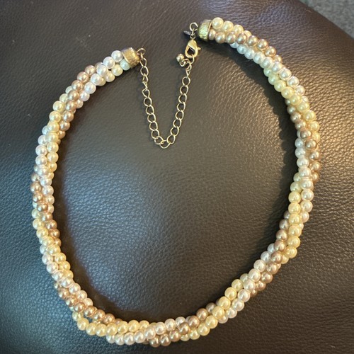 Collana perle finte - collana, di