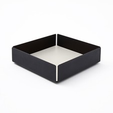 Svuotatasche in Acciaio Nero