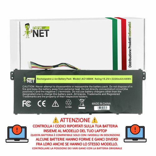 Batteria compatibile con acer - compatibile,