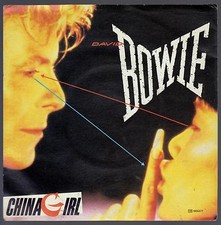DAVID BOWIE DISCO 45 GIRI CHINA GIRL B/W SHAKE IT - ITA EMI AMERICA - IGGY POP