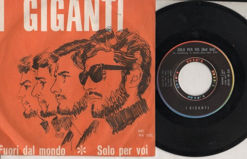 Giganti disco giri fuori - i,