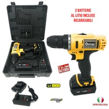 TRAPANO AVVITATORE A BATTERIA