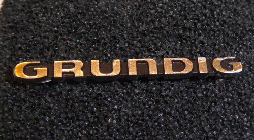 Marchio emblema grundig - ", "
